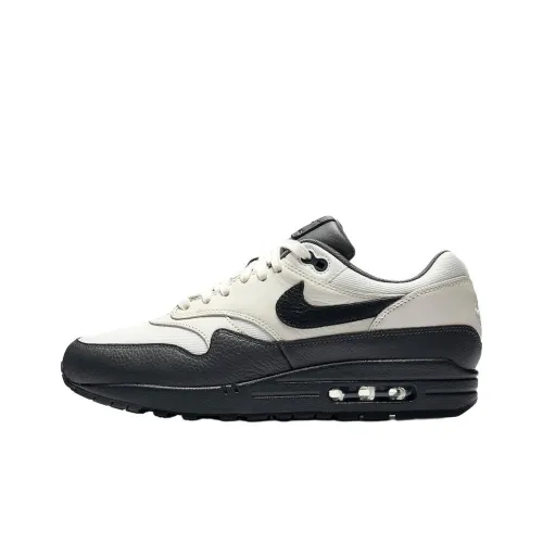 Nike Air Max 1 Беговые кроссовки Мужские Белые