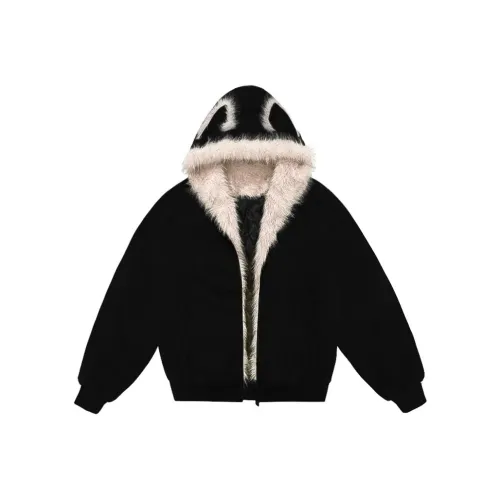 MIORGERSY [Модный городской стиль CHIC серия EDITION черный] Унисекс Пуховики