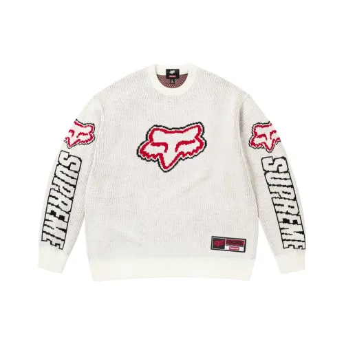 Supreme x Fox Racing Fw25 WEEK9 Свитер Унисекс