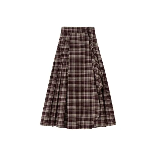 SOON FLOWER Повседневная длинная юбка для женщин