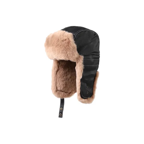 ЮЙЧЖАОЛИНЬ ПУ (полиуретан) Шапки-ушанки Унисекс