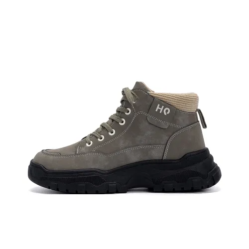 HUANQIU 9,5 см Мартин Ботин Мужской Армейский Зеленый
