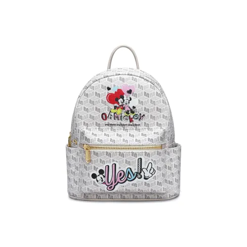 Disney Mickey ПВХ Рюкзак Стандартный Женский Розовый Черный Серый