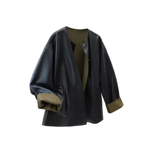 Cypress House кожаная куртка женская