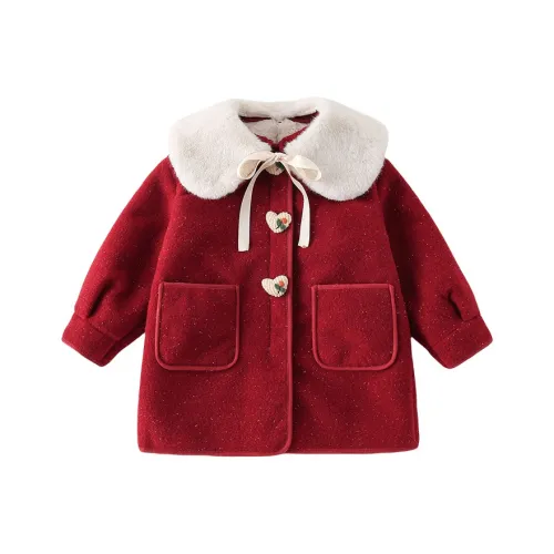 Maycaur Однотонный Нейлон Пальто Осенний Зимний Детский