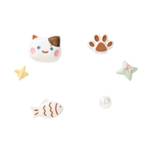 SFER Смола Серьги-гвоздики Унисекс