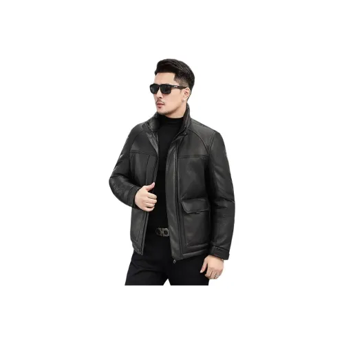 KAISER Натуральная кожа куртка унисекс