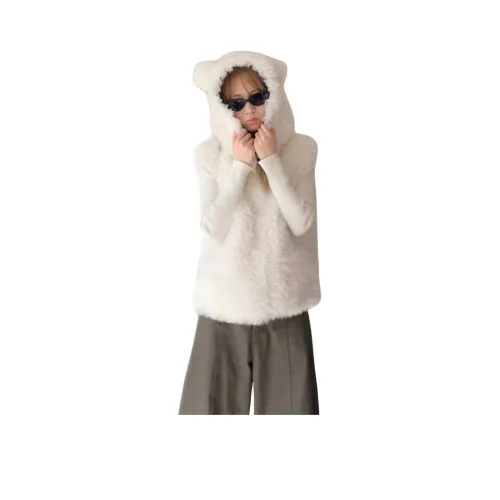 COHX Экрю Женские Жилеты