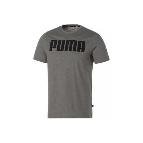 PUMA Essentials Серый Мужской T-Рубашки