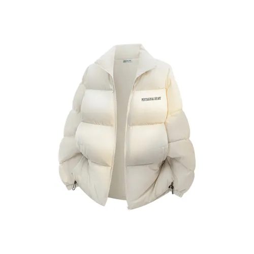 PENTAGONAL HEART Хлопковый пуховик Унисекс