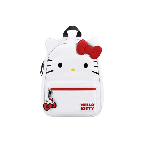 Sanrio Hello Kitty Artificial Leather Backpack Regular Women's White