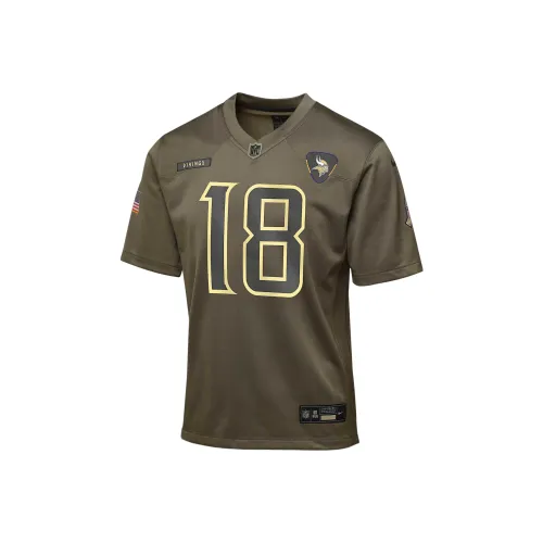 Nike x NFL Джерси Justin Jefferson Minnesota Vikings Salute To Service Детский