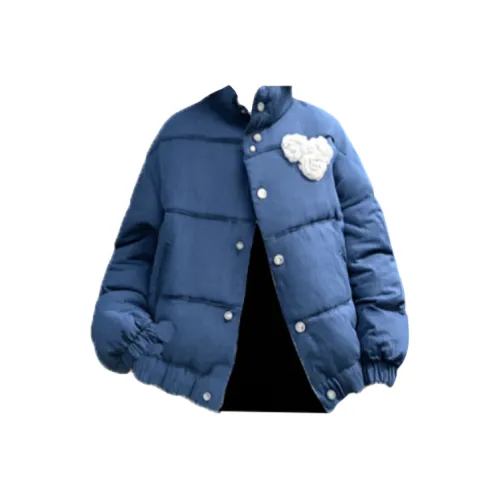 SNEIKLAU Синий Унисекс Пуховики