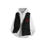 Черный жилет + белый, серый, вереск, флисовая подкладка, свитшоты с принтом паука