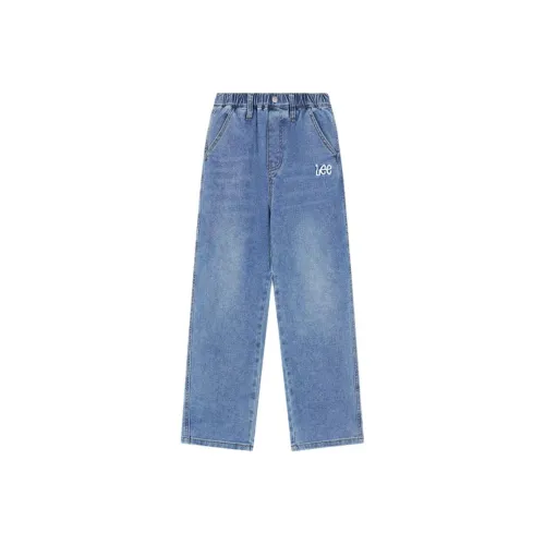 Lee совместный модель Medium Blue School Age Jeans