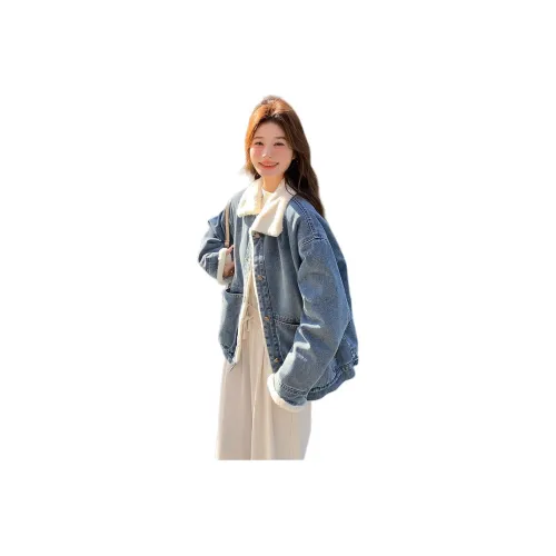 REMOULD Синий Женские Джинсовые Куртки