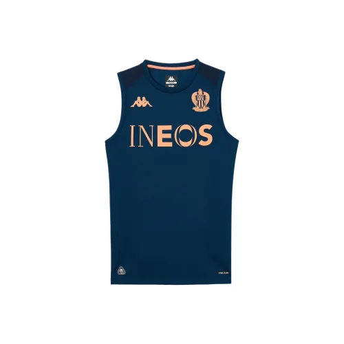 KAPPA Темно-синий A0B Унисекс Футбольные Джерси