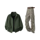 Set (Jasper Top + Khaki Pants)  
Комплект (Топ Яшма + Штаны Хаки)