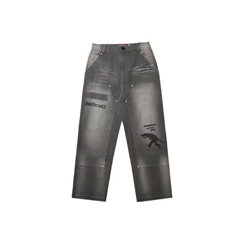 FACEON LAB Gray Unisex Casual Pants FACEON LAB Серый Унисекс Повседневные Штаны