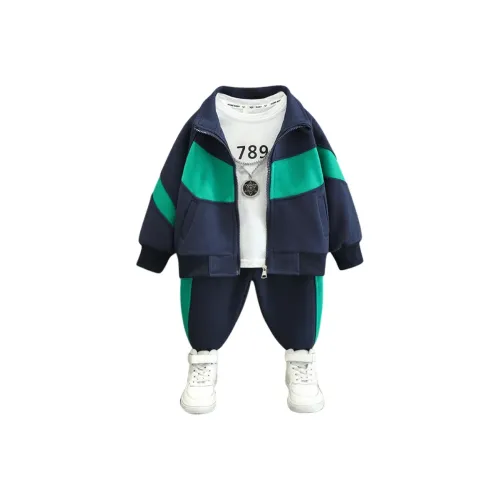 GOYN Темно-синий школьный повседневный спортивный костюм