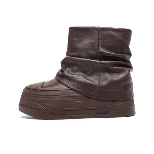 ZRO Ботильоны 8 см Платформа Увеличение Высоты Женские