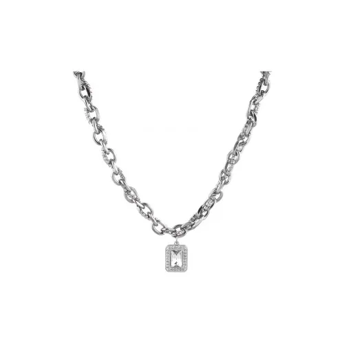 CRAFTDLDN Сплав Ожерелья Унисекс Серебряный
