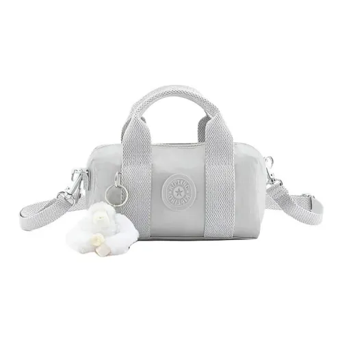 Kipling Ткань Bowling Сумка Сумка через плечо Сумка мини Women's Silver