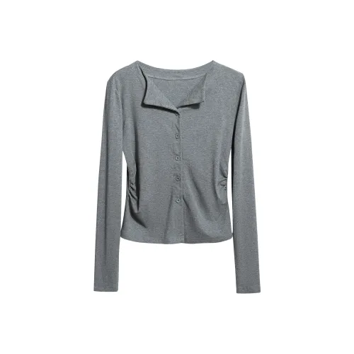 TOUCH T Рубашка Женская Темно-Серый