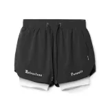 Чёрный с белой подкладочной тканью