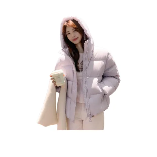 MDEHT Утренний туман Фиолетовый Женский пуховик