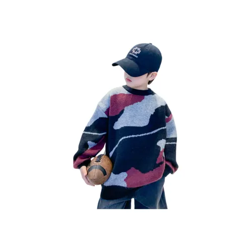 QIAONITONG Черный Серый Красный Школьные Свитера