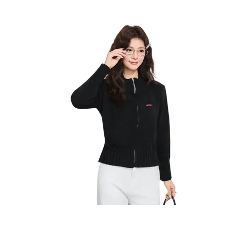 BEAR UNION Черный Женский Трикотаж