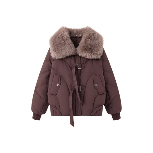 ZEKIKO STUDIO Хлопковый пуховик женский