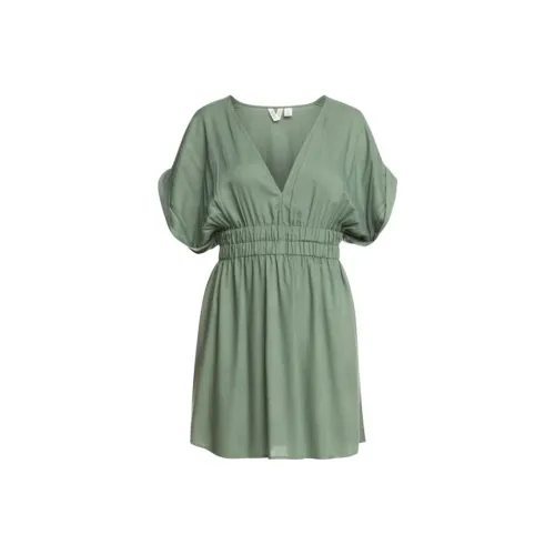 ROXY Funny Memories Короткий рукав Платье Женское