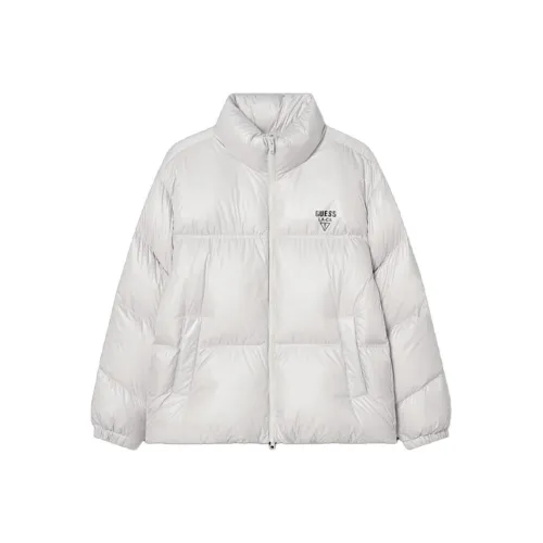 GUESS Светло-серый унисекс пуховики