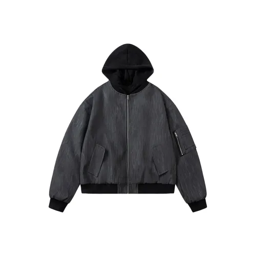 QEWBG Серый [с подкладкой] Унисекс Куртки