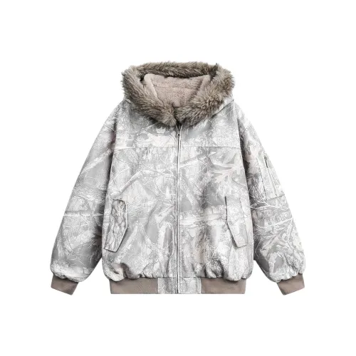 CUTKICK Камуфляж Двусторонний Унисекс Пуховики