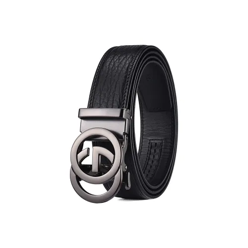 Old Man's Head Ремни из лощеной коровьей кожи Мужской 3,5 см