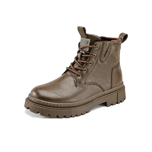 GAISIMA Колено Высокая ботинка Martin 5 см Мужская