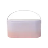 Градиент розовый + сухая батарея + прямой USB-коннектор