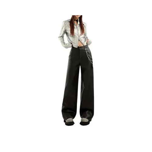 RUXU Женские кожаные штаны