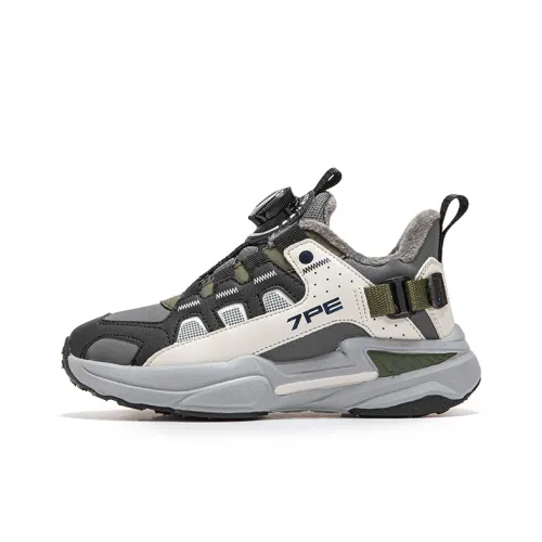 7 PE противоскользящая устойчивая к истиранию детская хлопковая обувь темно-серый бежевый 2025 подростки