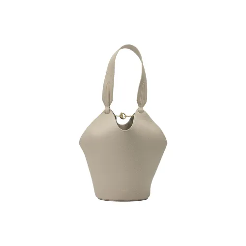 KHAITE Телячья кожа Сумка Мини Женская Светлый Умбра