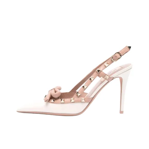 Valentino Узкий каблук Высокие каблуки 10,5 см Женские Сливовый