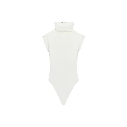 ZARA Collaboration Морозный Белый Женское Боди