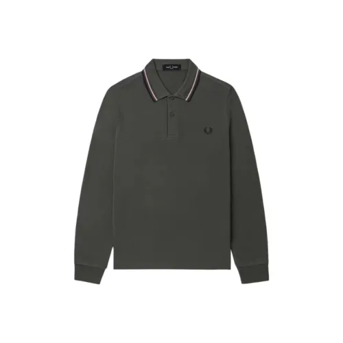 FRED PERRY Collaboration Зеленая Унисекс Поло
