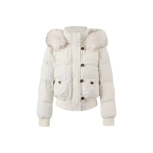 Wang Leshi Хлопковый пуховик женский