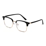 Черный Золото [0 Степень Смола Защита от синего света Линзы]