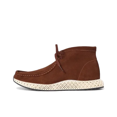 KITH X Clarks x Adidas Wallabee Повседневный Унисекс Light Brown