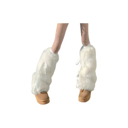 Meter Белый Плюшевый Бант Кружево Вверх Носки экипаж Носочные чехлы 40cm Женские MID Носки до икры